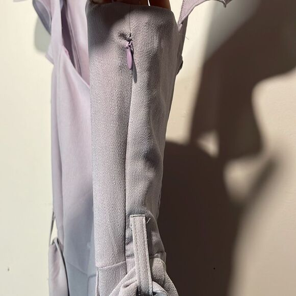 Superdown- “Gloria” Flutter Sleeve Full Length Jumpsuit in Lavender- Size Medium - Picture 10 of 12